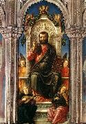 Bartolomeo Vivarini Triptych of St Mark oil painting